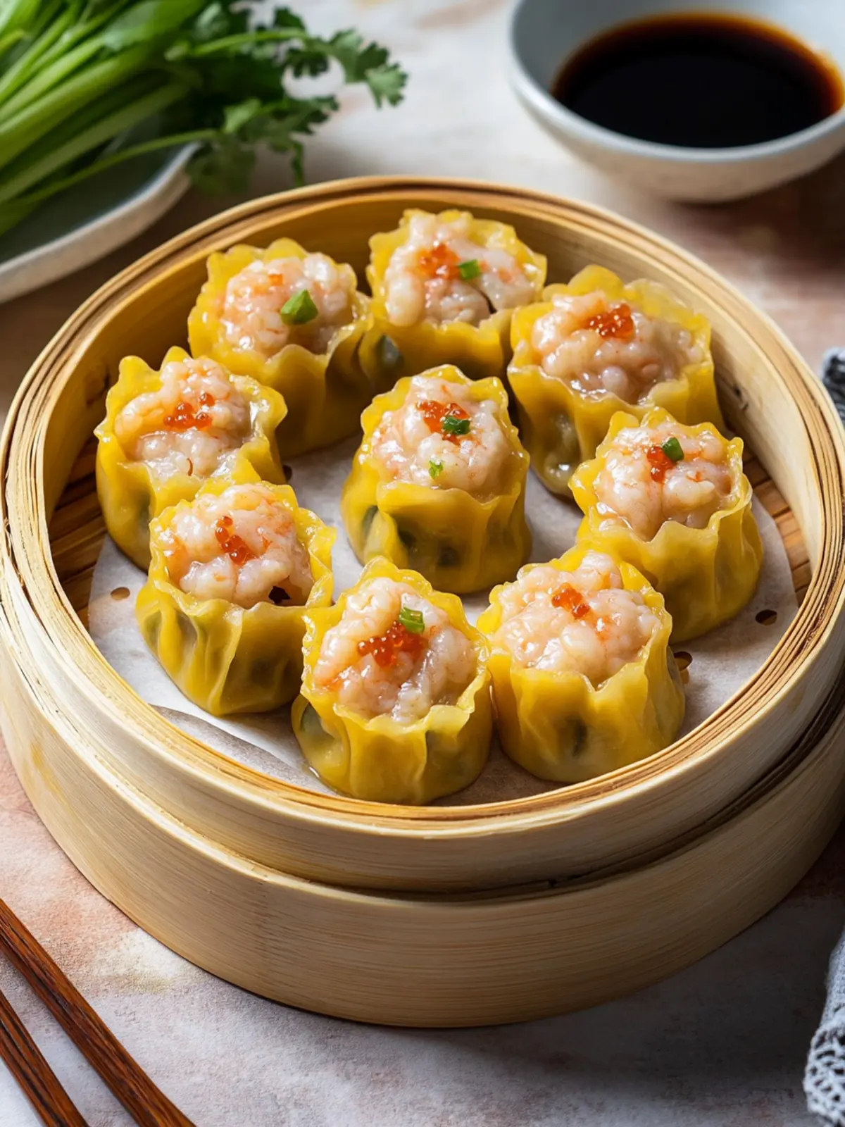 Irresistible Cantonese Shumai: Pork and Shrimp Siu Mai Magic 3 Cantonese Shumai (Pork and Shrimp Siu Mai)