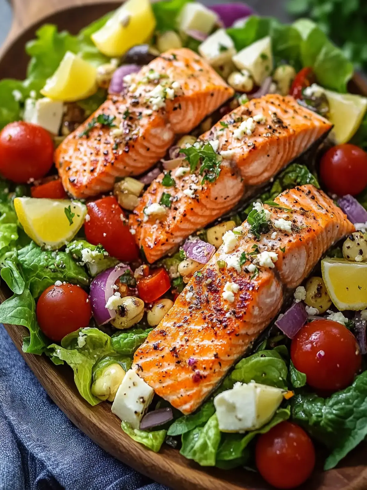 Mediterranean Salmon Salad: A Quick, Flavor-Packed Delight 3 Mediterranean Salmon Salad
