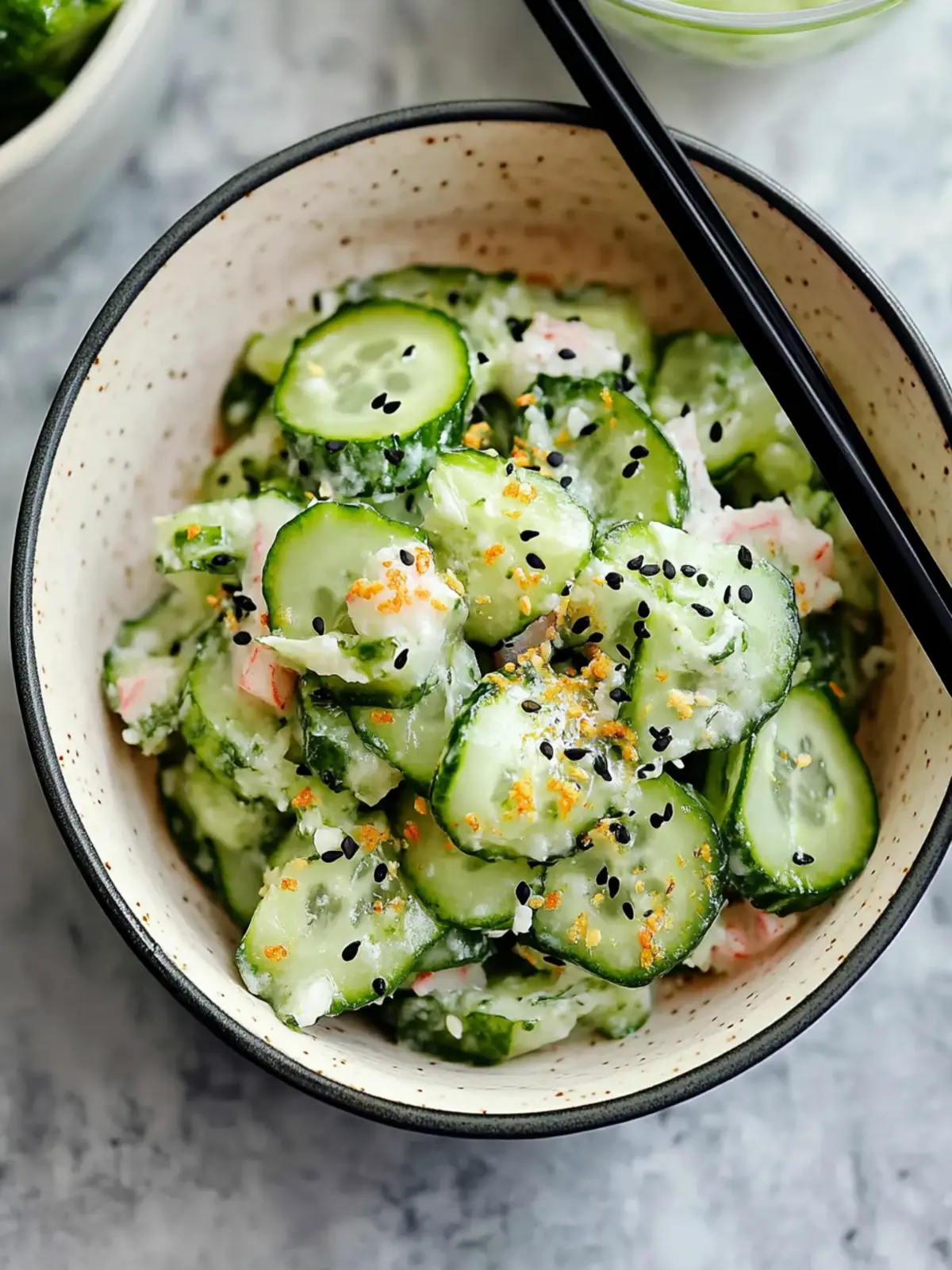 Sushi Cucumber Salad: A Refreshing Twist on Nutrition! 4 Sushi Cucumber Salad