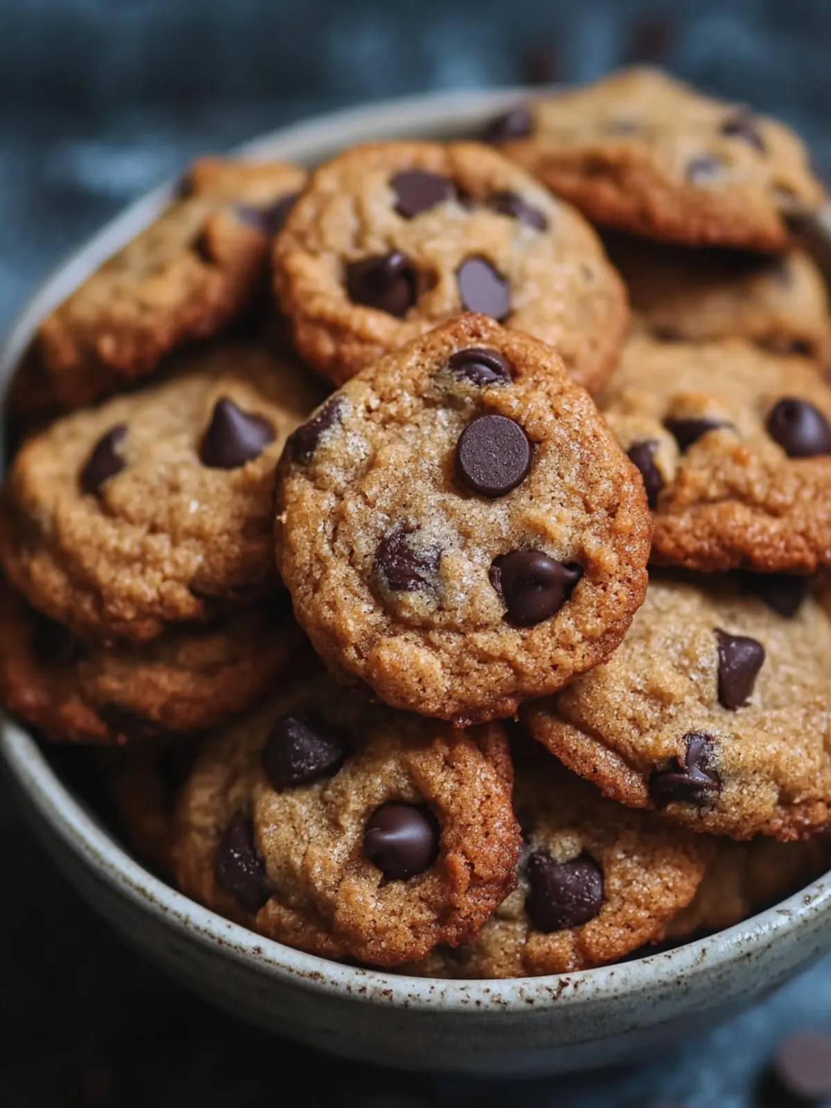 Mini Crunchy Chocolate Chip Cookies for Ultimate Snack Joy 4 Mini Crunchy Chocolate Chip Cookies