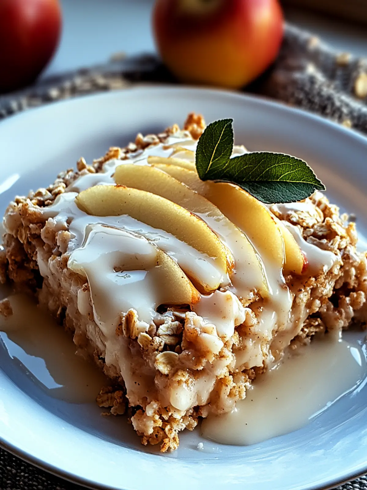 Warm Your Mornings with Oatmeal Apple Breakfast Bake 3 Oatmeal Apple Breakfast Bake