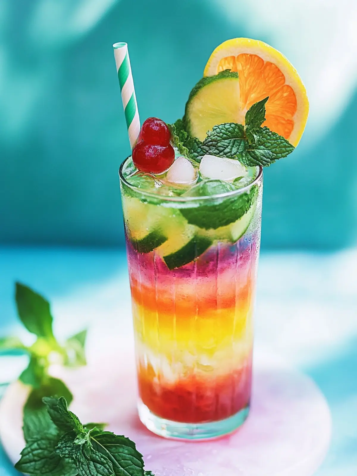 Mix Up Cheer with The Rainbow-jito Cocktail Delight 4 The Rainbow-jito