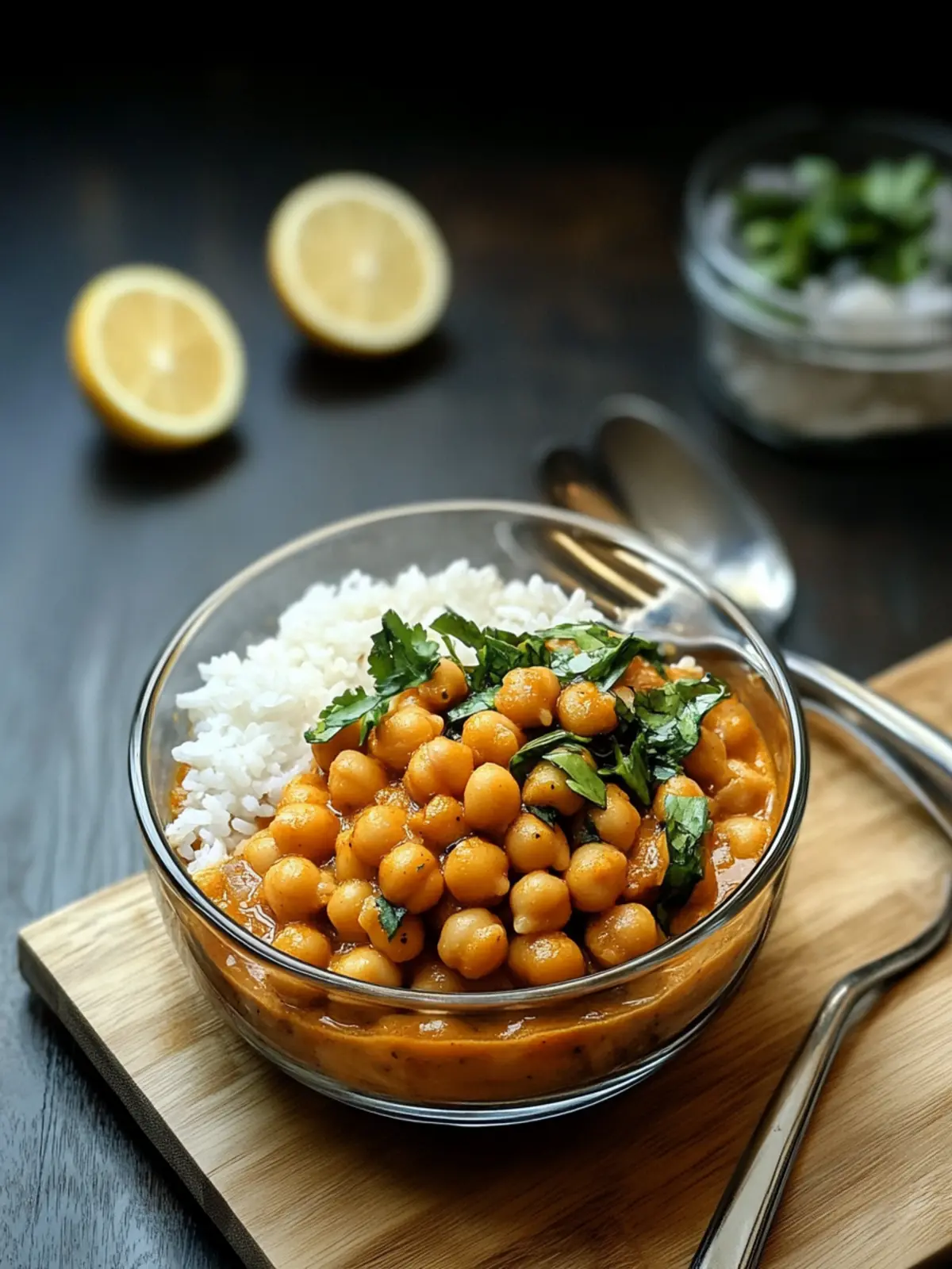 Creamy Red Curry Chickpeas for a Cozy Dinner Bliss 2 Red Curry Chickpeas