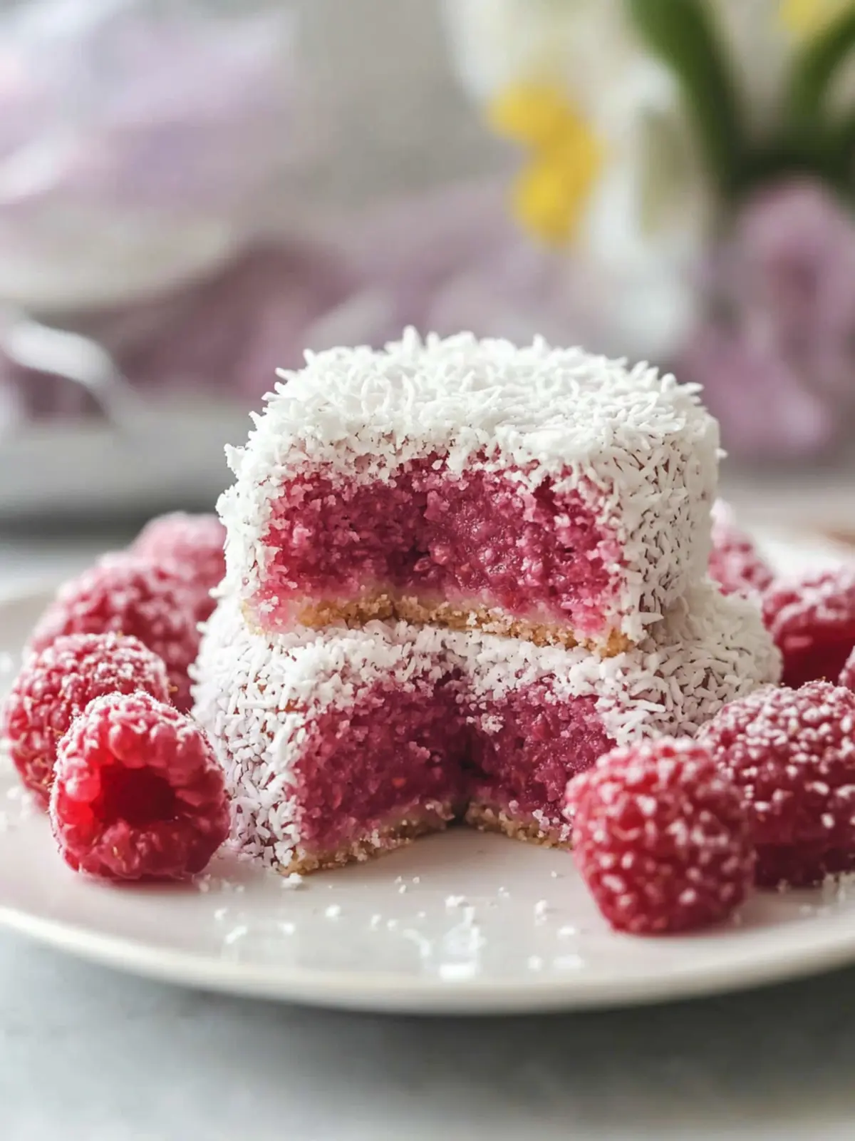 Raspberry Lamingtons: Aussie Treats That Wow Every Time 4 Raspberry Lamingtons