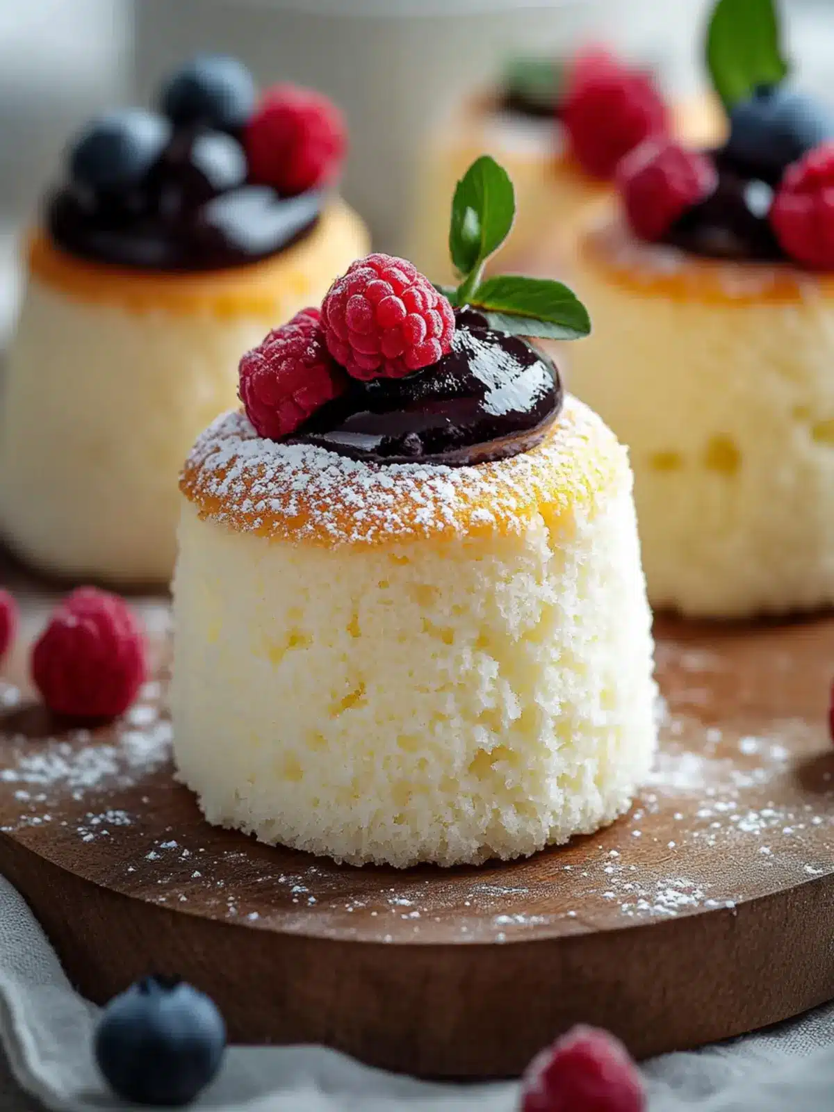 Fluffy Japanese Cotton Cheesecake Cupcakes: Melt-in-Your-Mouth Bliss 2 Fluffy Japanese Cotton Cheesecake Cupcakes
