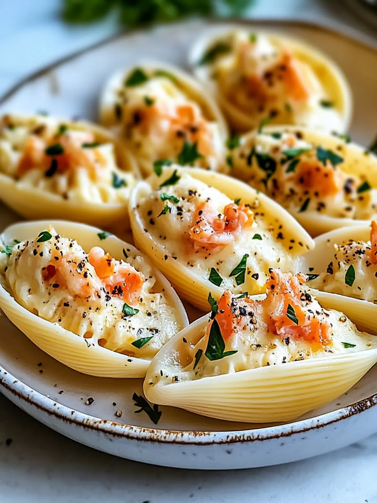 Irresistible Seafood Stuffed Shells: Creamy Comfort Awaits 3 Seafood Stuffed Shells