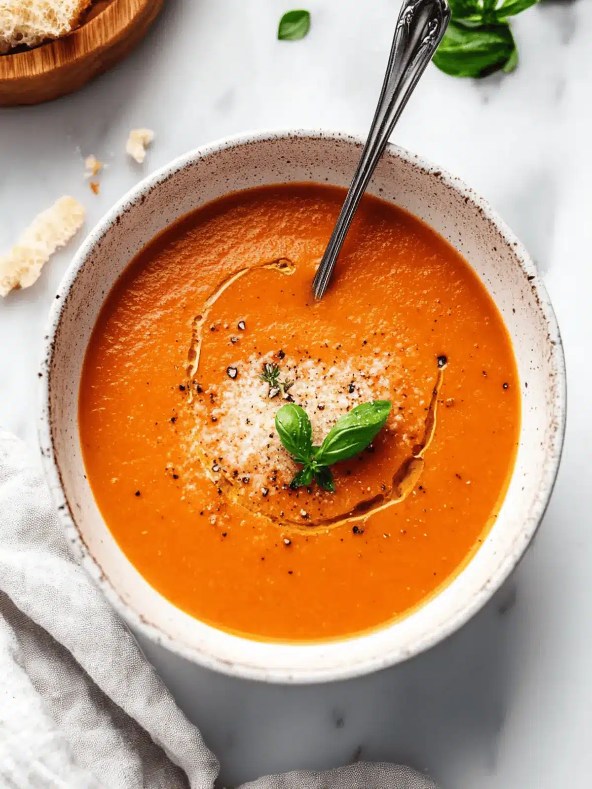 Delicious Roasted Red Pepper Soup for Cozy Nights 3 Roasted Red Pepper Soup