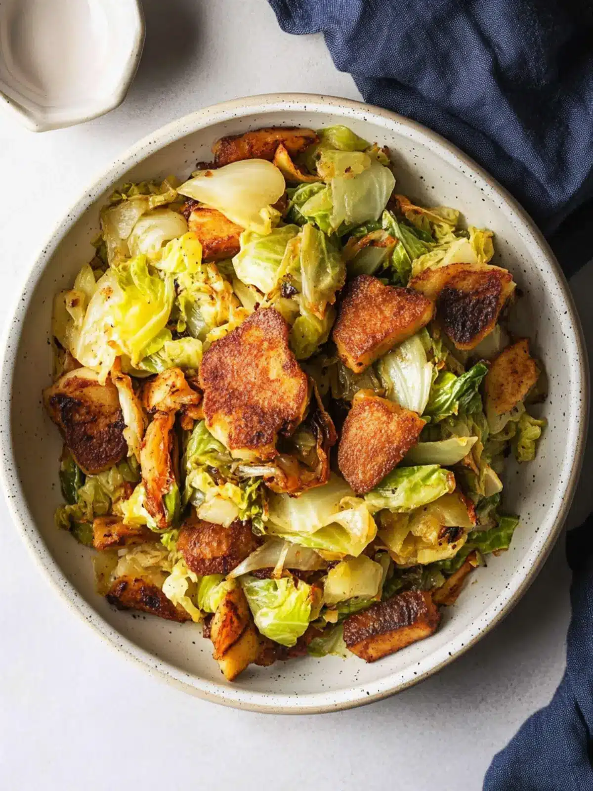 Delicious Southern Fried Cabbage with Bacon for Comfort Food 3 Southern Fried Cabbage