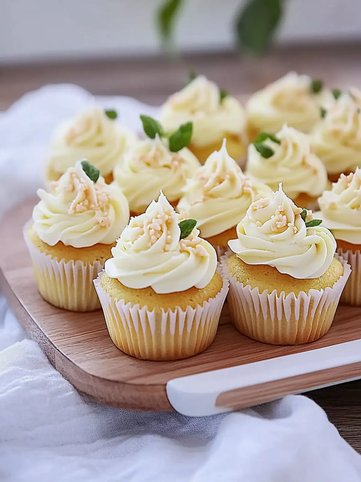 Delicious Ricotta Cupcakes with Irresistible White Chocolate Ganache 2 Ricotta Cupcakes with White Chocolate Ganache