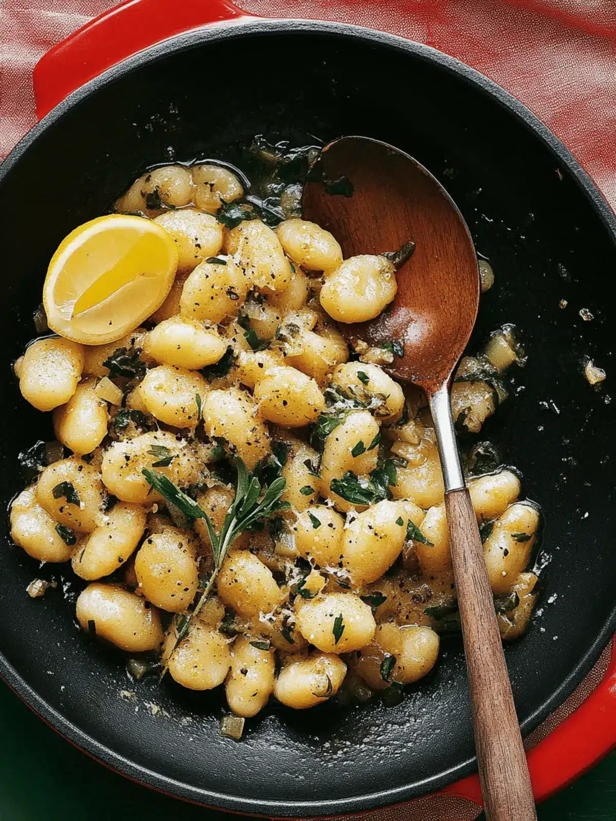 Gnocchi Piccata: A Quick and Zesty Weeknight Delight 2 Gnocchi Piccata