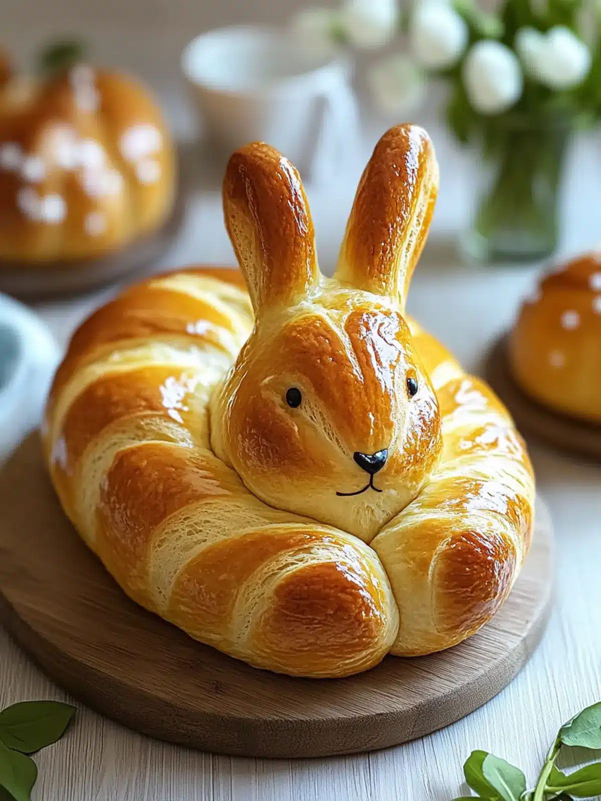 Delightful Greek Easter Bunny Bread for Your Holiday Table 2 Greek Easter Bunny Bread