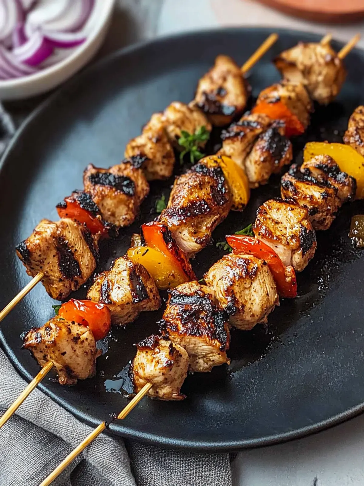 Savor Jamaican Jerk Chicken Grilled Kabobs for Summer Fun 2 Jamaican Jerk Chicken Grilled Kabobs