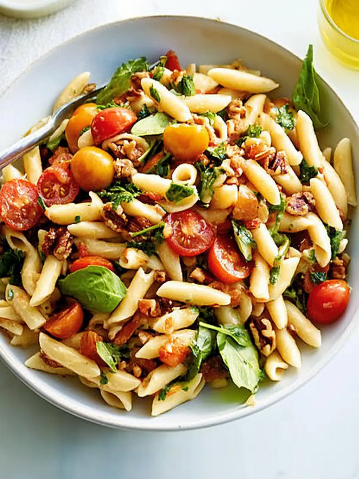 Refreshing Double-Tomato Pasta Salad for Summer Vibes 3 Double-Tomato Pasta Salad