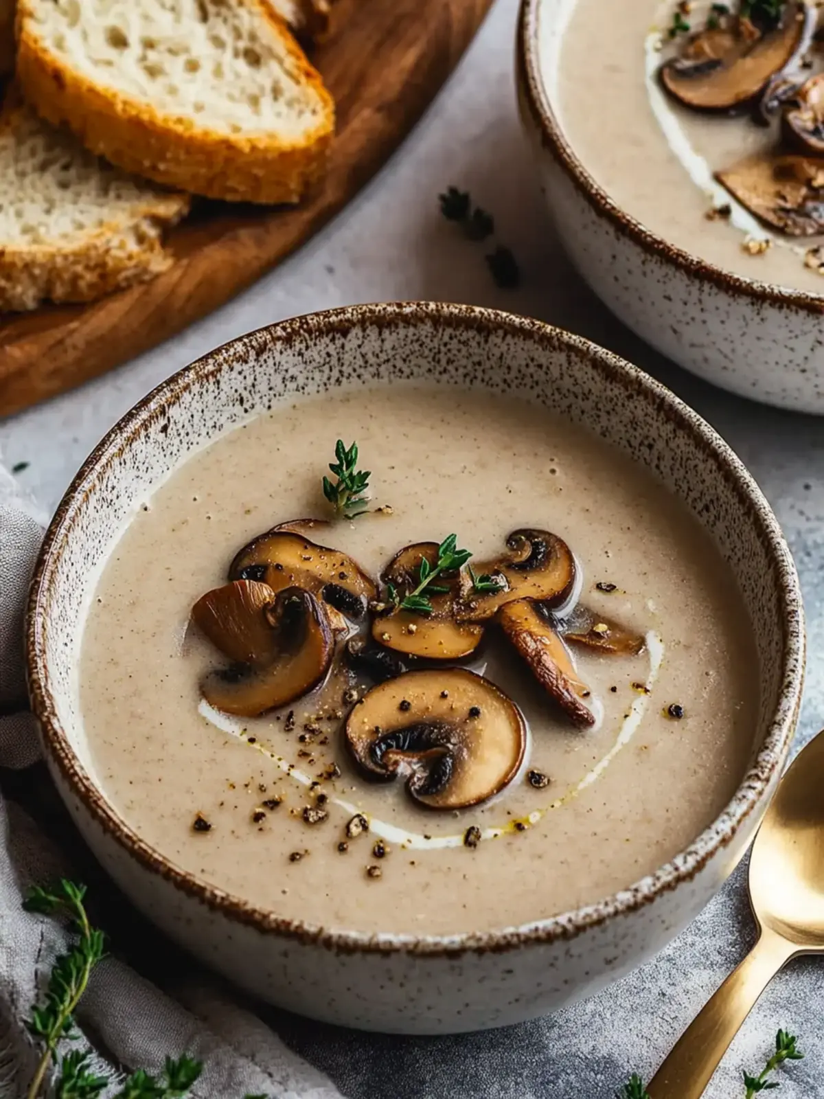 Velvety Mushroom Bisque for Cozy Nights at Home 3 Mushroom Bisque