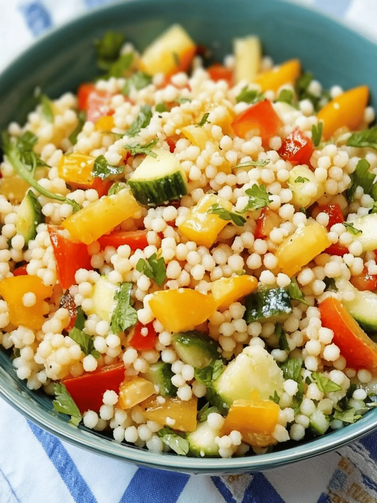 Simple Summertime Couscous Salad for Effortless Freshness 3 Simple Summertime Couscous Salad