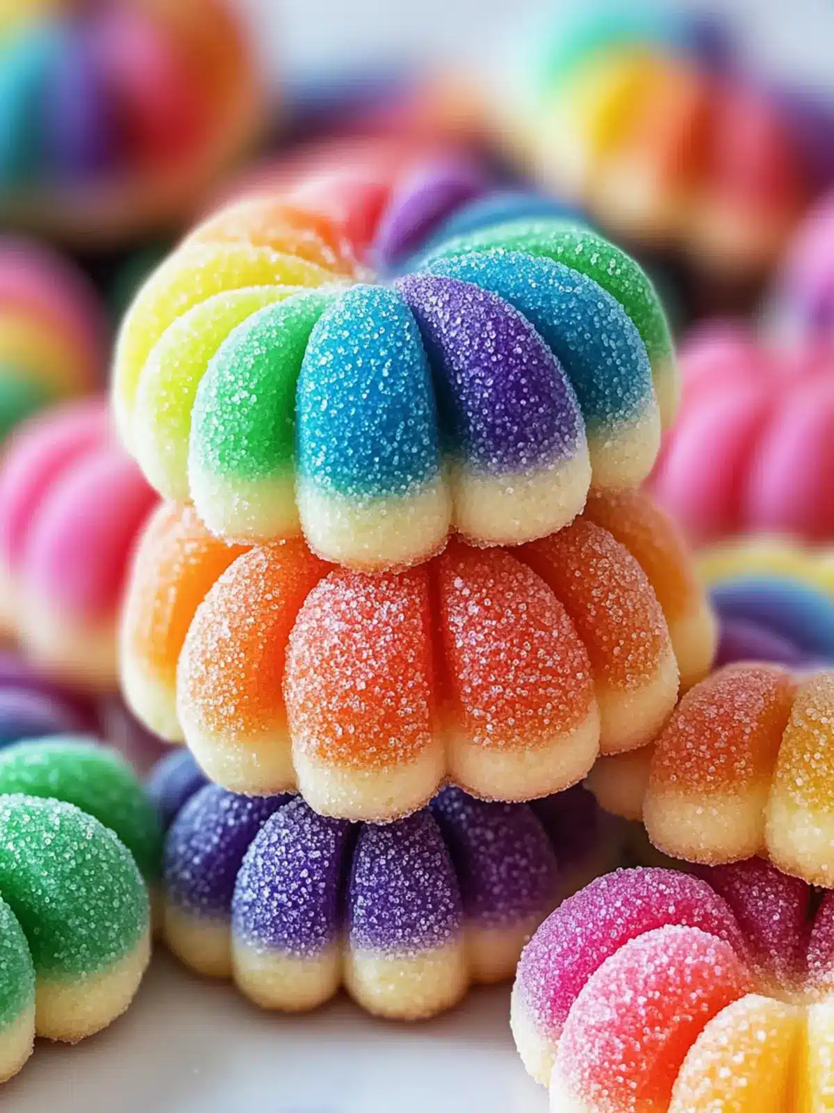 Rainbow Jello Sugar Cookies That Wow Your Taste Buds 3 Rainbow Jello Sugar Cookies