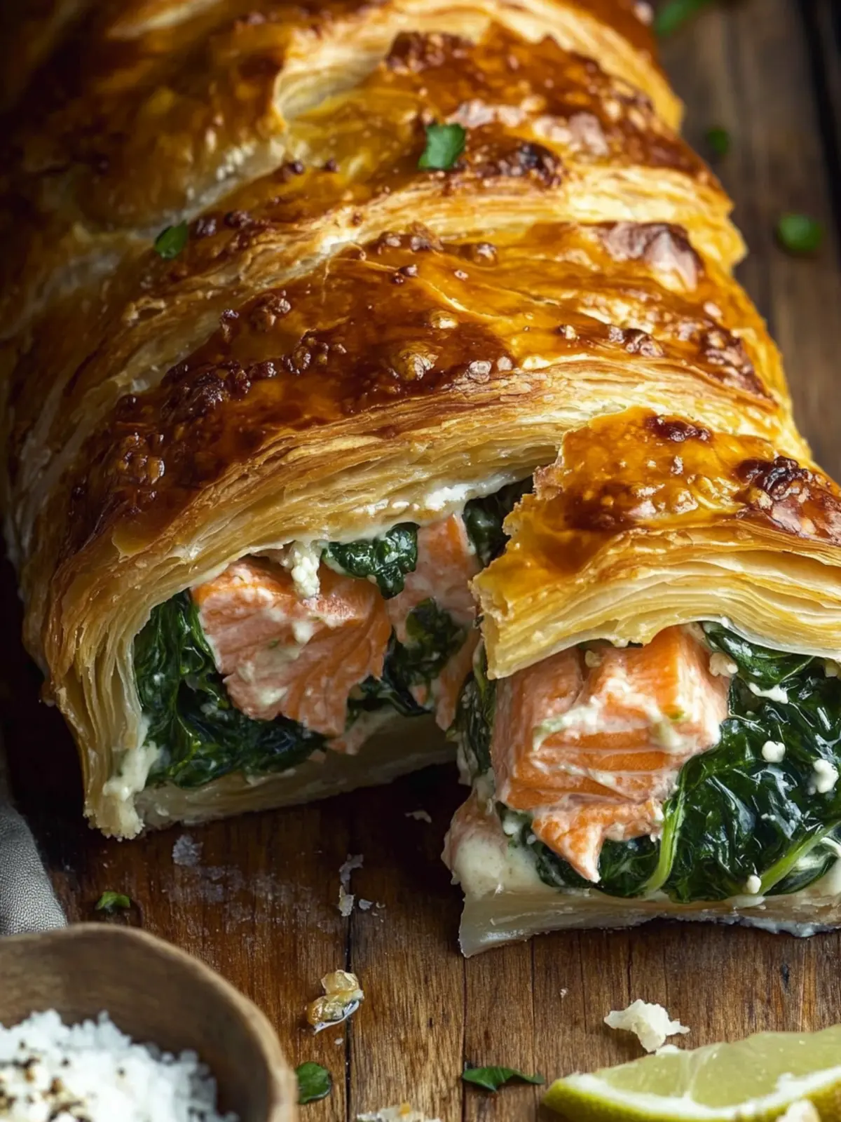 Hairy Bikers Salmon and Spinach En Croute: Dinner Delight! 3 Hairy Bikersâ Salmon And Spinach En Croute