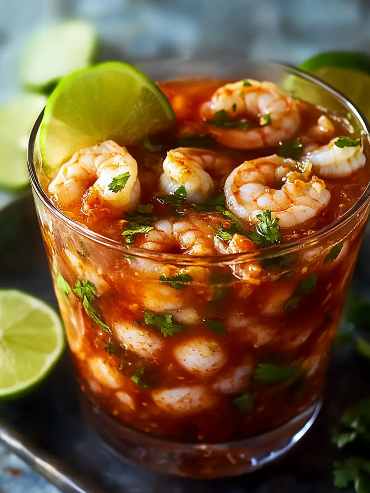Zesty Mexican Shrimp Cocktail: Light, Fresh, and Delicious! 4 Mexican Shrimp Cocktail