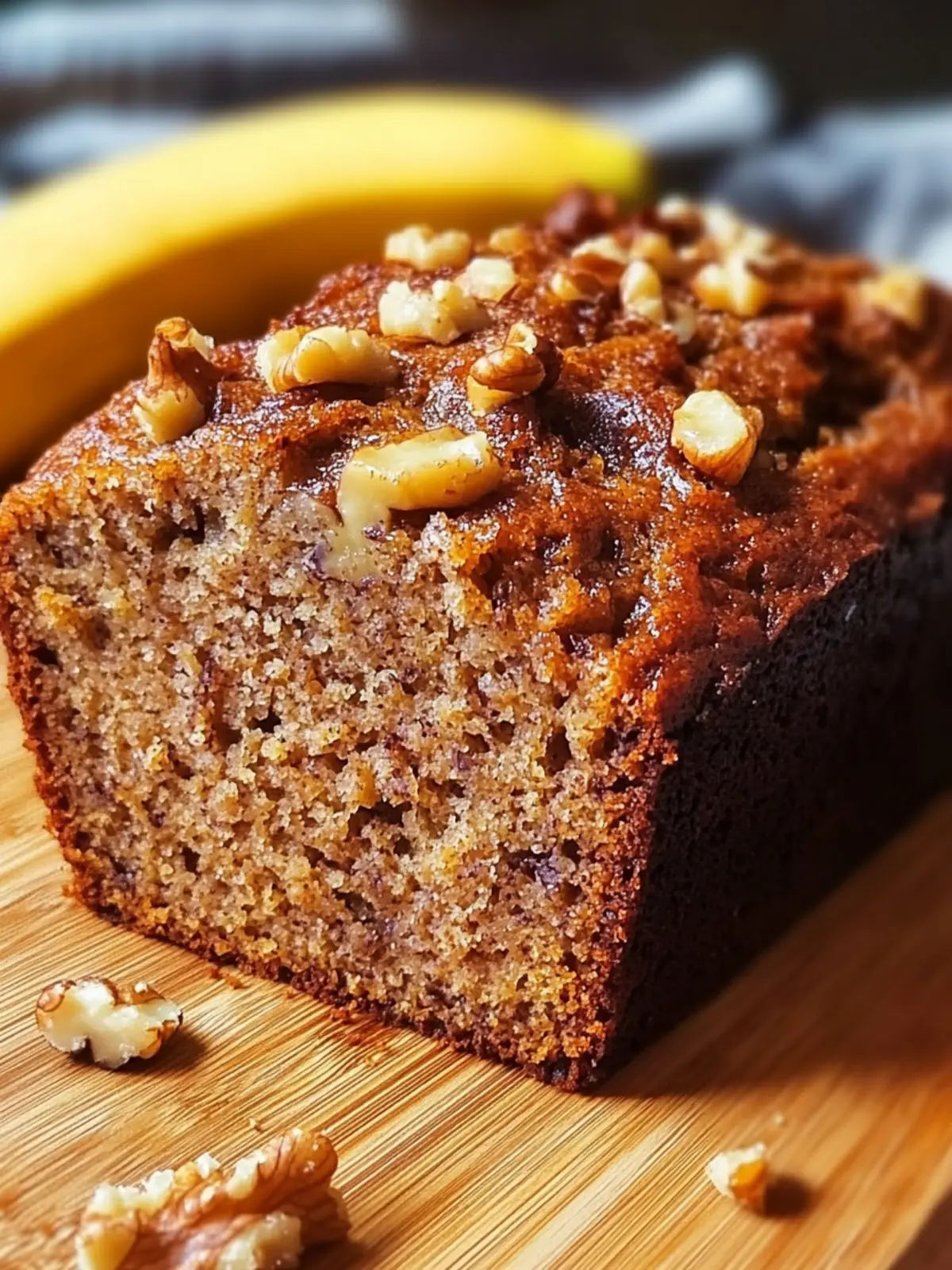 Deliciously Moist Banana Nut Bread You ll Crave Daily 2 Banana Nut Bread