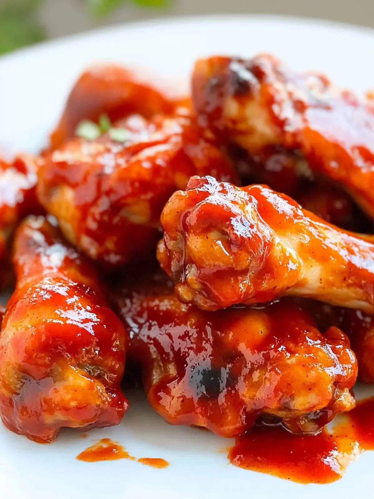 Crispy Easy BBQ Chicken Wings with Homemade Sauce Delight 3 Easy BBQ Chicken Wings