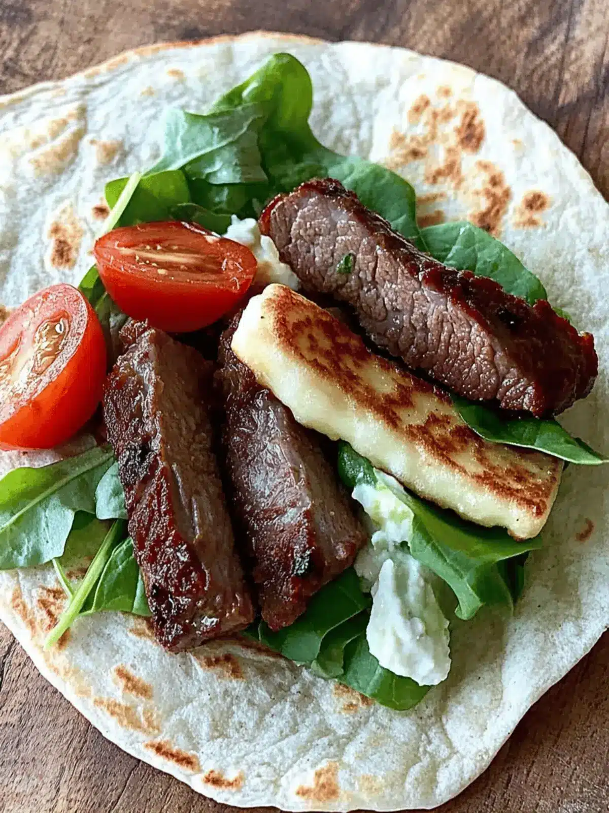 Savor Lamb and Haloumi Wraps for a Flavorful Dinner Night 3 Lamb and Haloumi Wraps