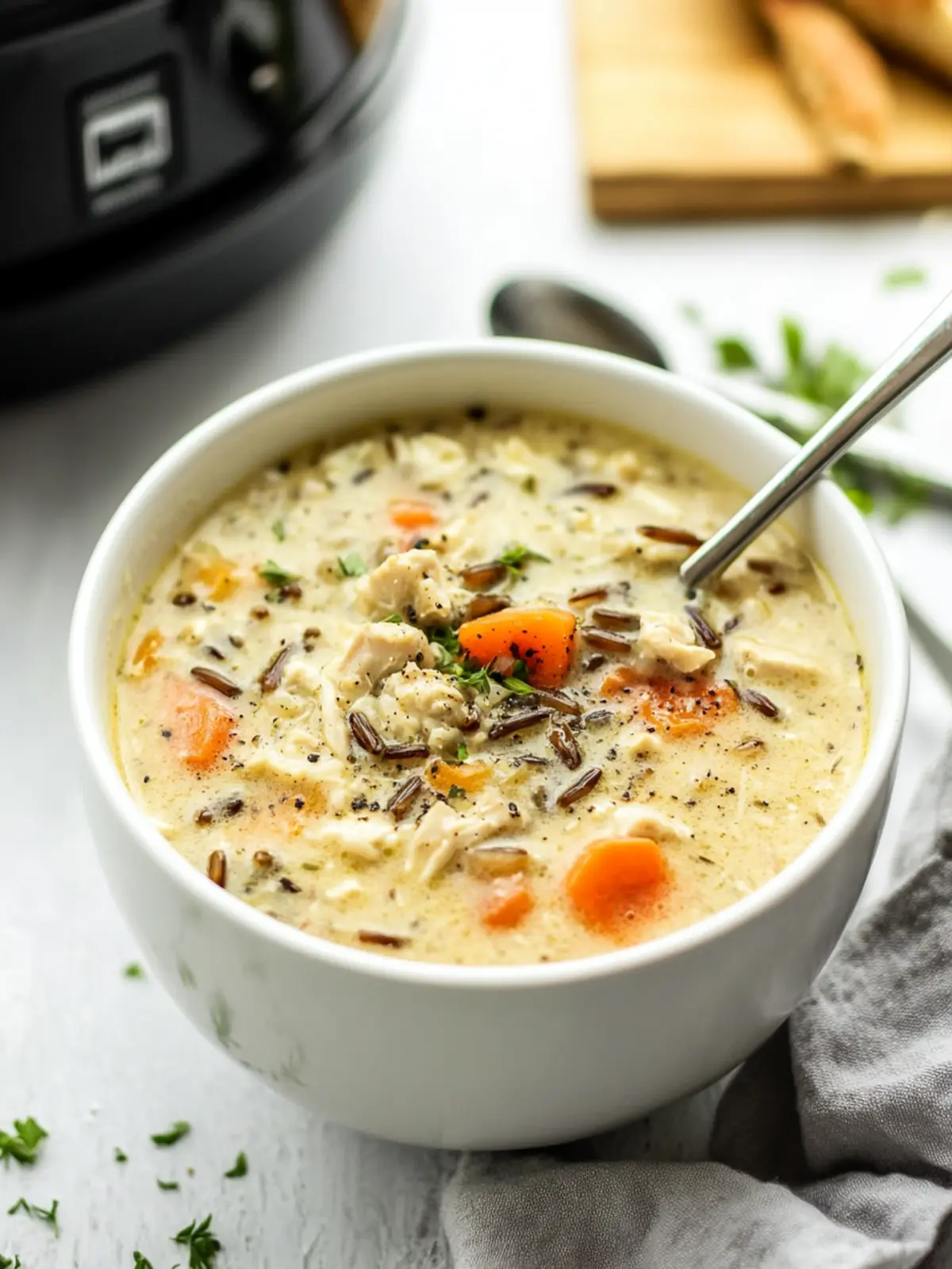 Cottage Cheese Crockpot Wild Rice Chicken Soup: Cozy Comfort 3 Cottage Cheese Crockpot Wild Rice Chicken Soup