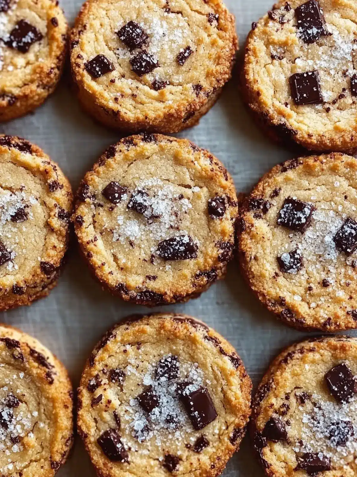 Salted Chocolate Chunk Shortbread Cookies You Can't Resist 4 Salted Chocolate Chunk Shortbread Cookies