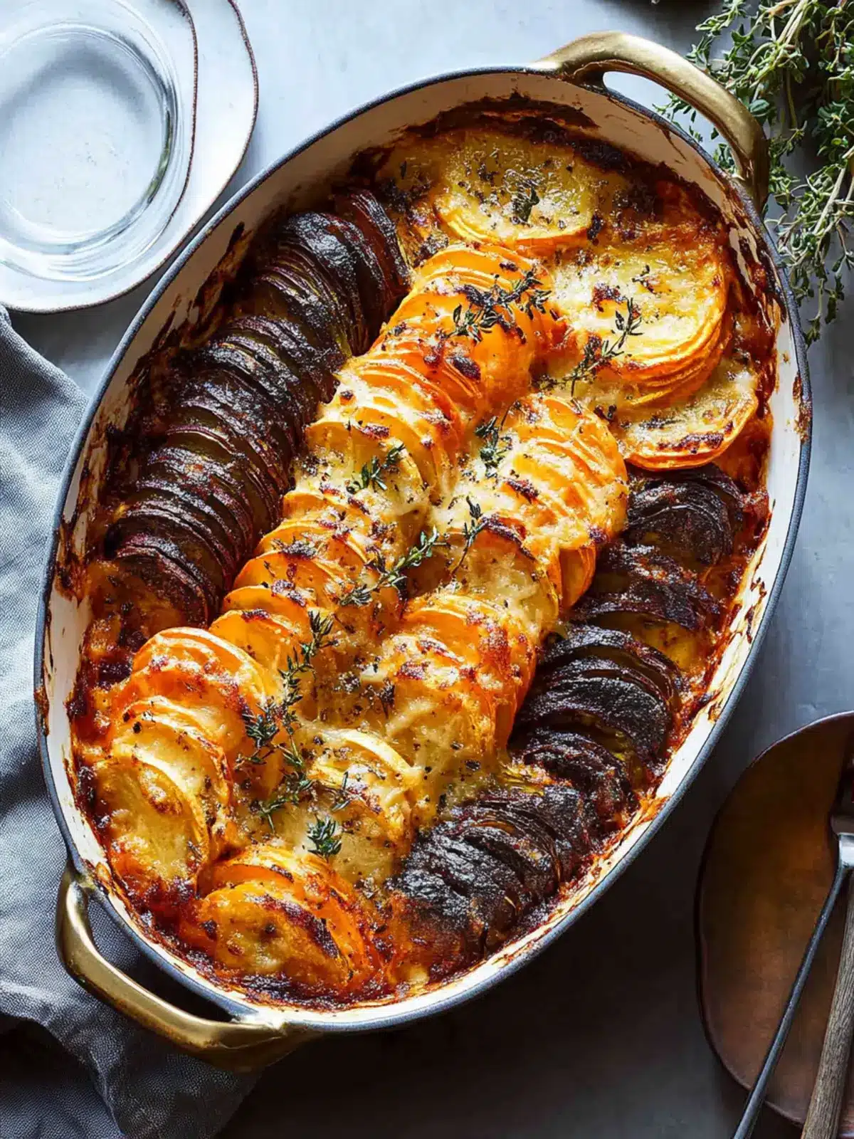 Cheesy Root Vegetable Gratin: Warmth for Your Winter Table 2 Cheesy Root Vegetable Gratin