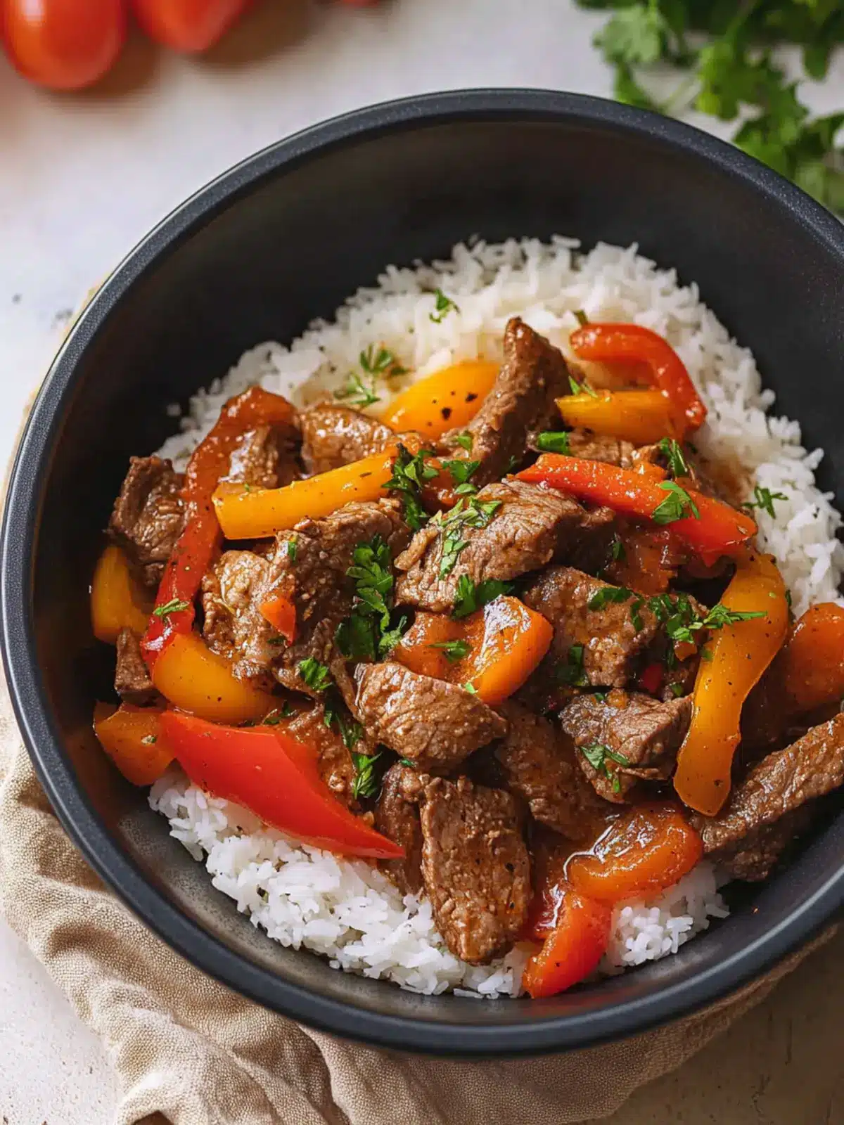 Succulent Slow Cooker Pepper Steak for Effortless Dinners 3 Slow Cooker Pepper Steak