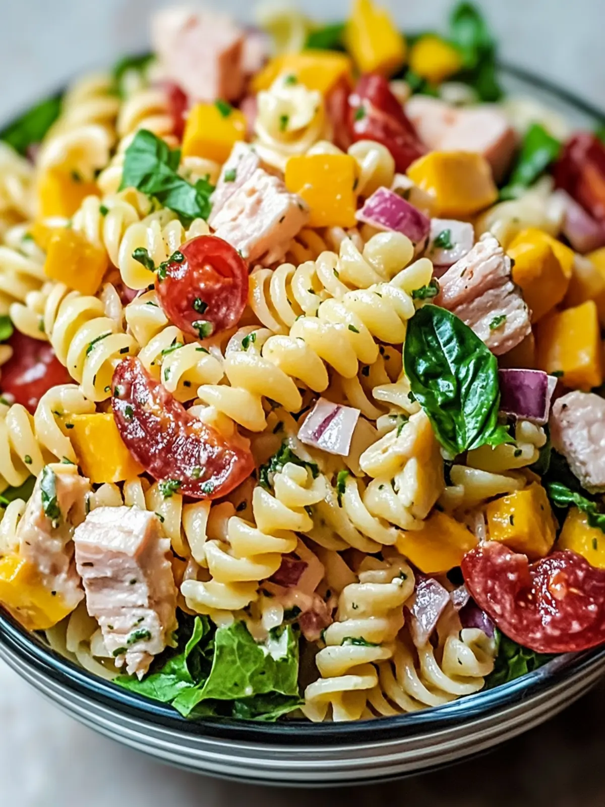 Club Sandwich Pasta Salad: Your New Favorite Meal Prep Delight 4 Club Sandwich Pasta Salad