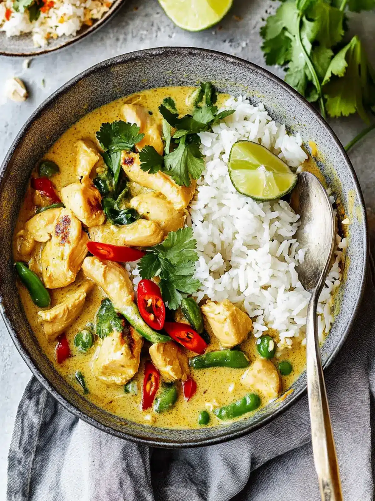 Savory Chicken Coconut Curry Ready in Just 30 Minutes 2 Chicken Coconut Curry