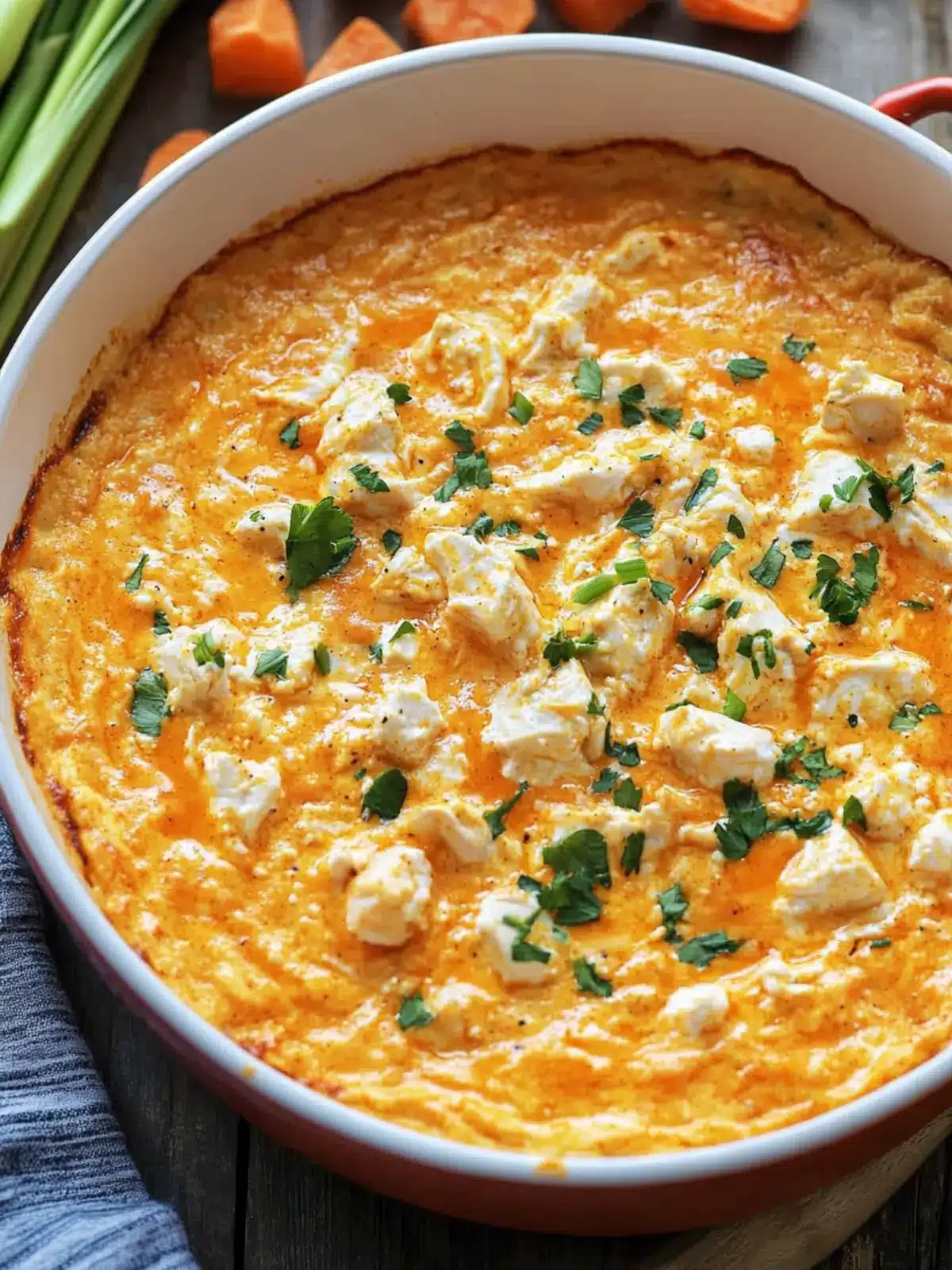 Creamy Quick Stovetop Buffalo Chicken Dip for Easy Parties 4 Quick Stovetop Buffalo Chicken Dip