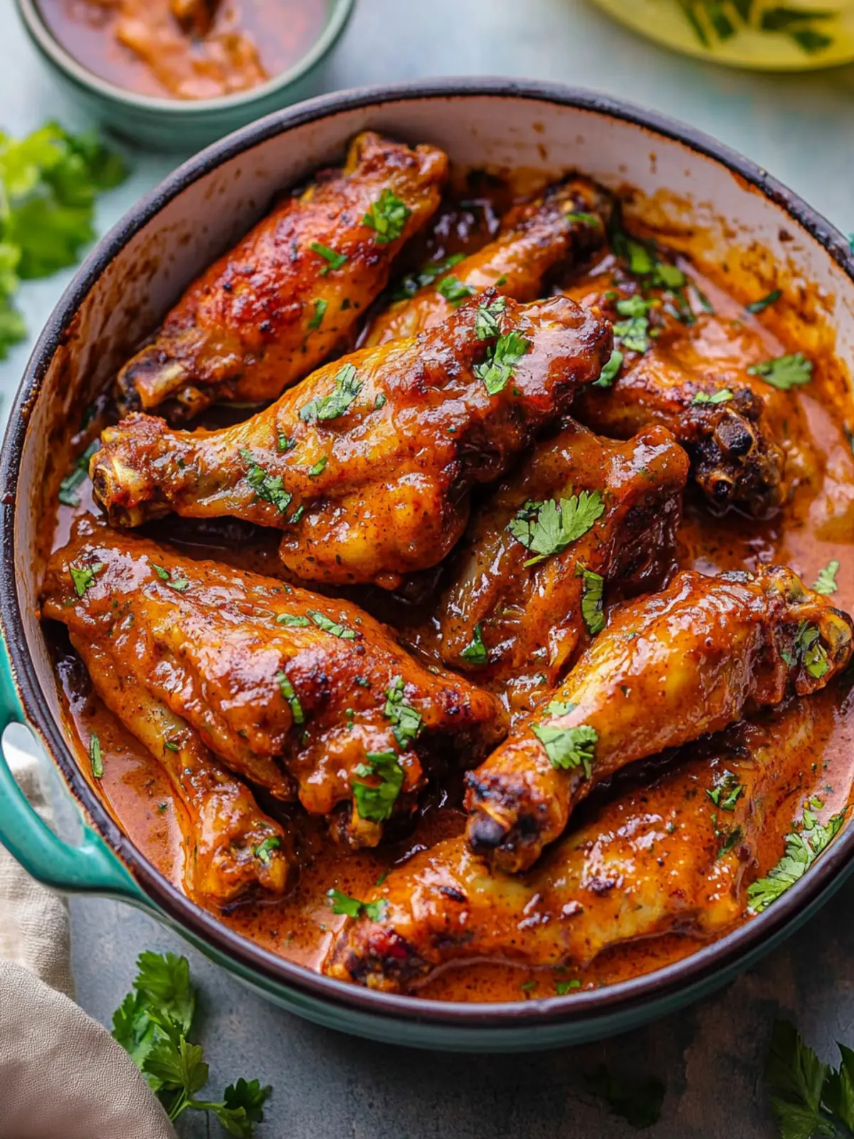Irresistible Smothered Turkey Wings That Melt in Your Mouth 3 Smothered Turkey Wings