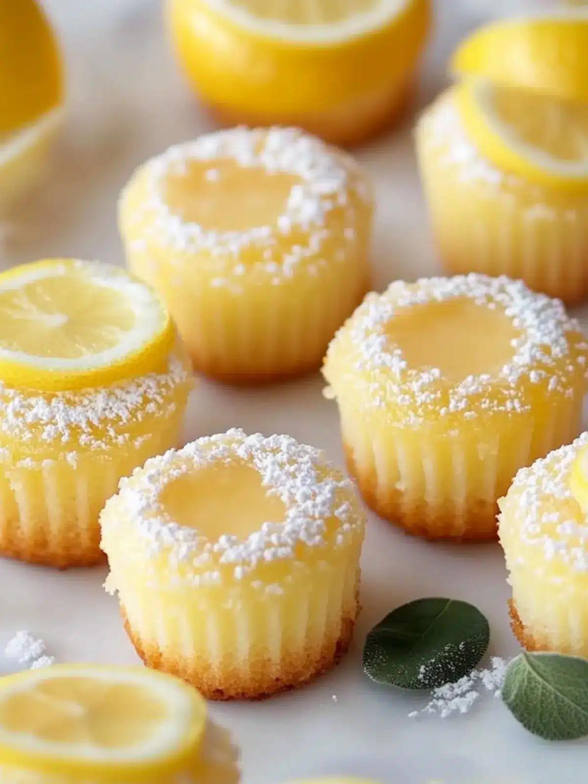Zesty Mini Lemon Drop Cakes That Will Brighten Your Day 2 Mini Lemon Drop Cakes