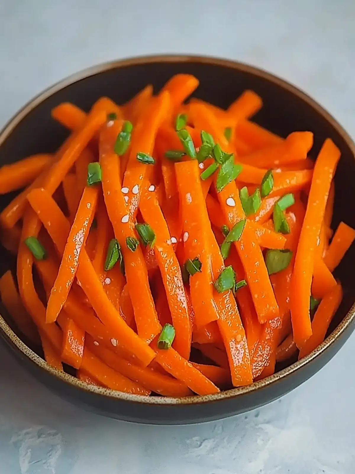 Crunchy Raw Carrot Salad with Zesty Asian Dressing 3 Raw Carrot Salad