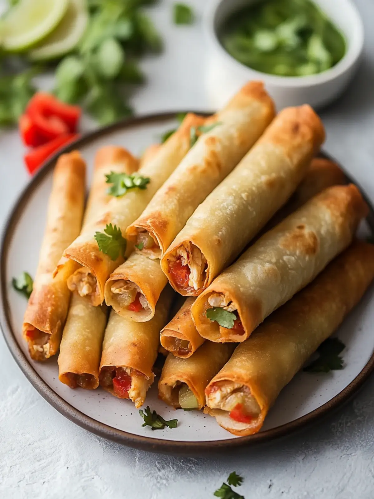 Mini Chicken Taquitos That Will Wow Your Taste Buds 4 Mini Chicken Taquitos