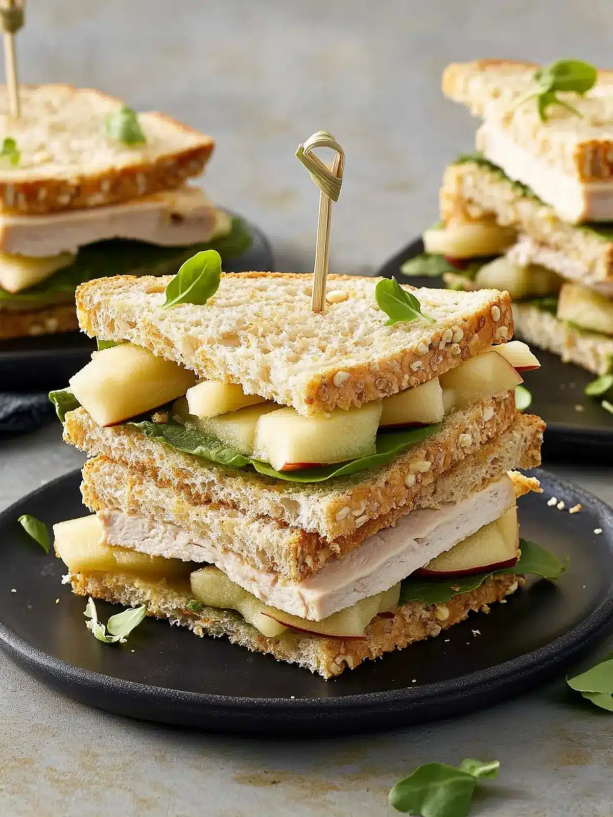 Turkey, Gouda and Apple Tea Sandwiches for Effortless Entertaining 4 Turkey, Gouda and Apple Tea Sandwiches