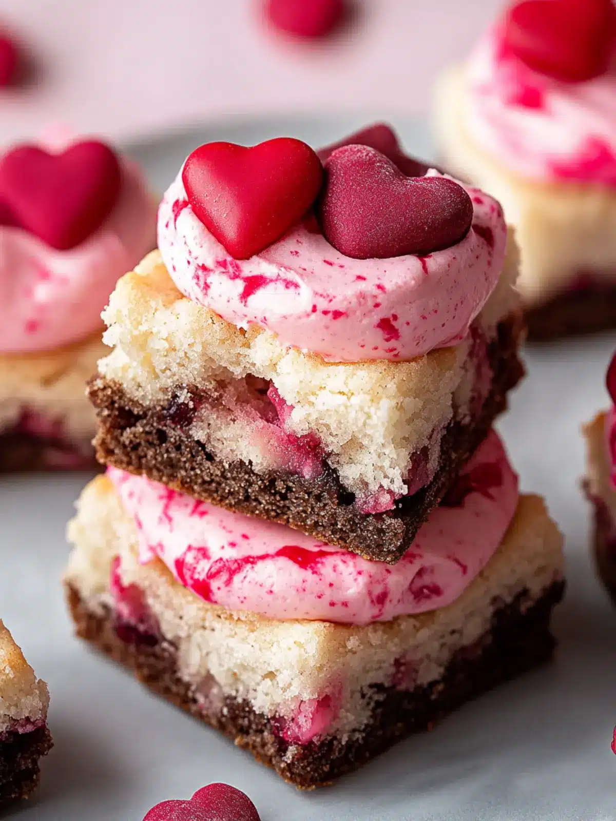 Valentine Brookies: Sweet Swirls of Love and Indulgence 3 Valentine Brookies