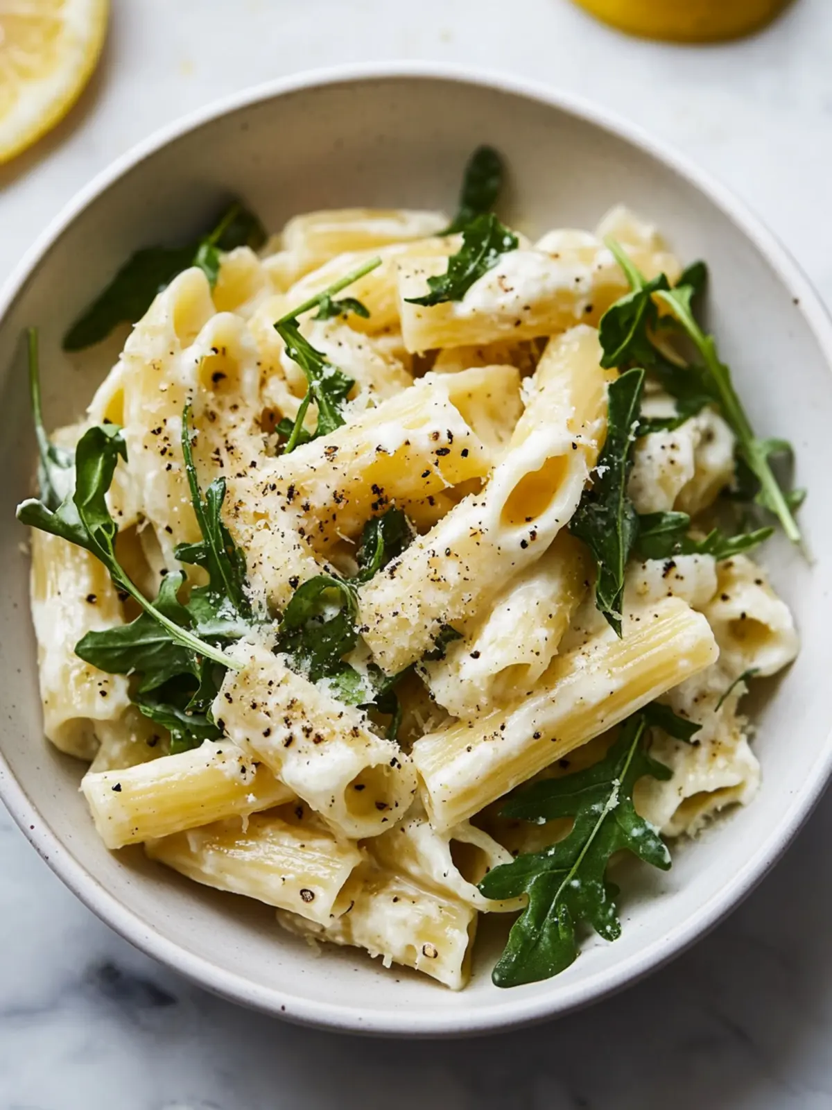 Lemon Ricotta Pasta with Arugula: A Quick Creamy Treat 3 Lemon Ricotta Pasta With Arugula