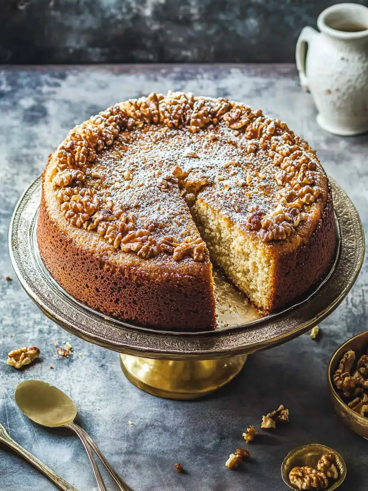 Mouthwatering Pastel de Nuez - Sephardic Walnut Cake Recipe 3 Pastel de nuez - Sephardic Walnut Cake