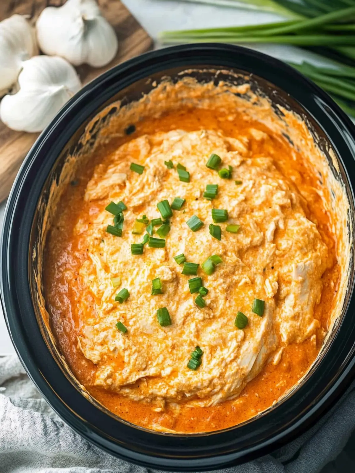 Irresistible Crockpot Buffalo Chicken Dip for Easy Parties 3 Crockpot Buffalo Chicken Dip