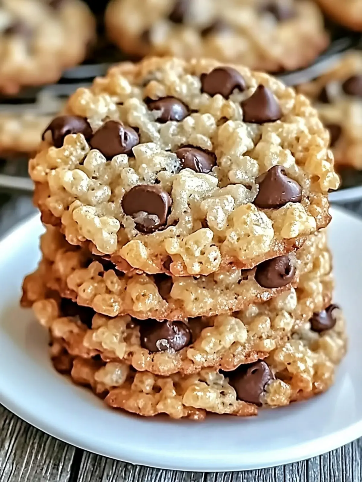 Rice Krispie Chocolate Chip Cookies: Irresistibly Chewy Treats 2 Rice Krispie Chocolate Chip Cookies