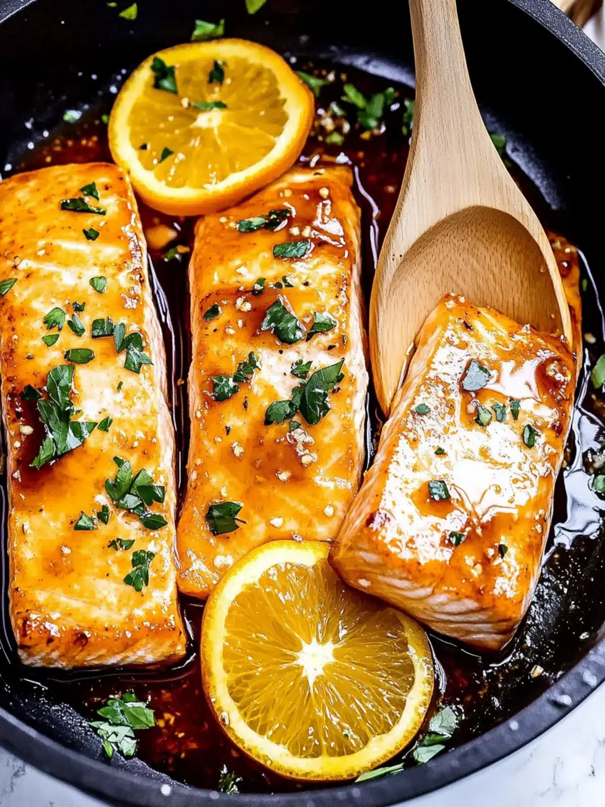 Savory Orange Glazed Salmon: Quick, Easy, and Deliciously Juicy 2 Orange Glazed Salmon