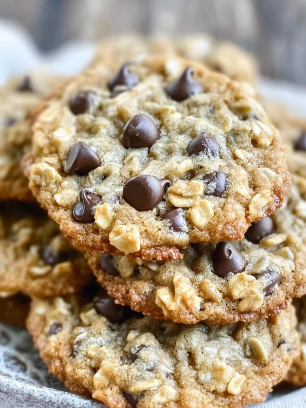 Chewy Oatmeal Chocolate Chip Cookies You ll Crave Forever 4 Oatmeal Chocolate Chip Cookies