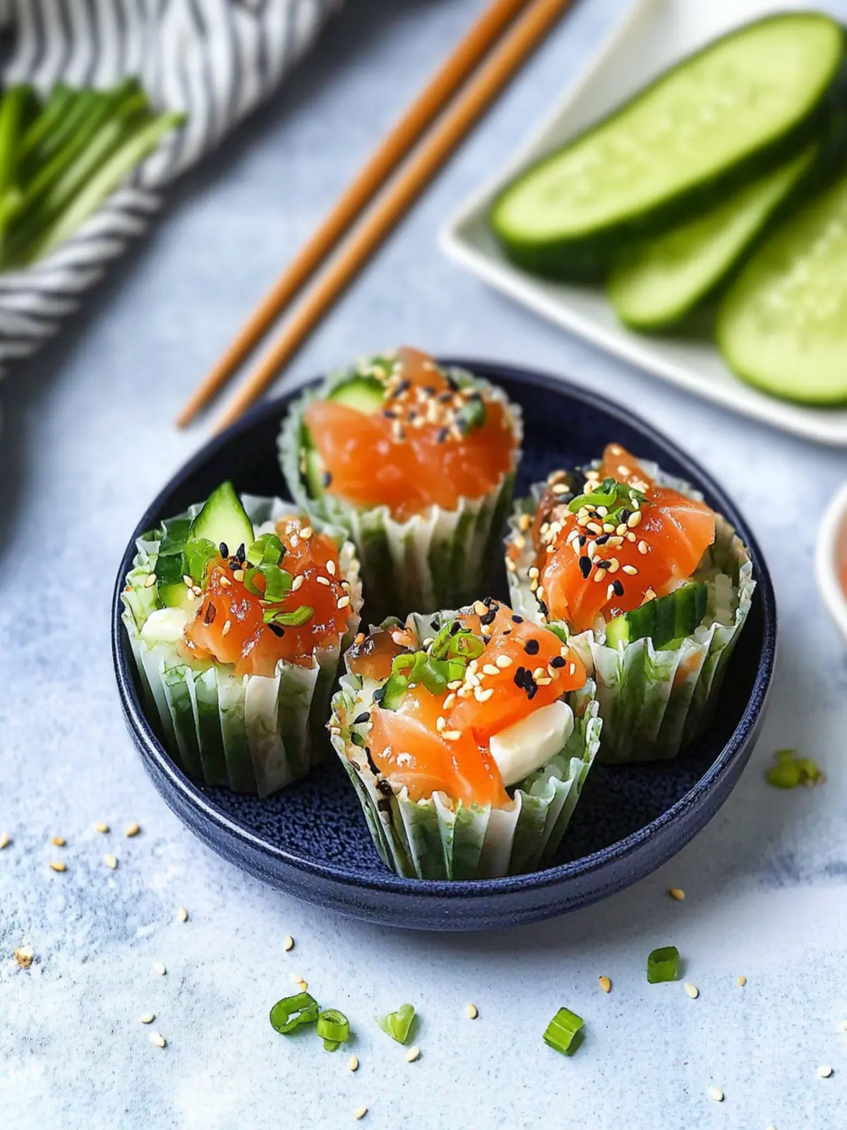 Savor the Trend: Easy Baked Sushi Cups for Everyone 3 Sushi Bake Cups