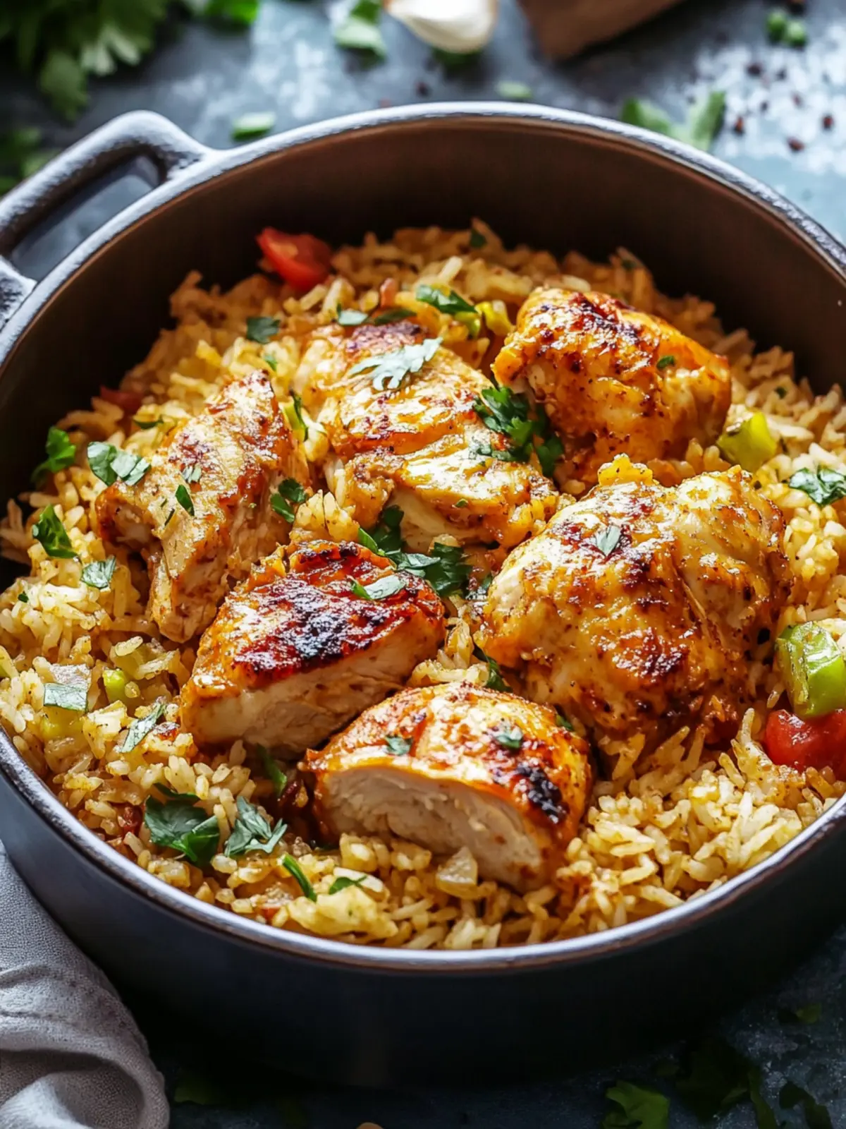 Delicious Nando s Portuguese Chicken and Rice in One Pot 2 Nando s Portuguese Chicken and Rice