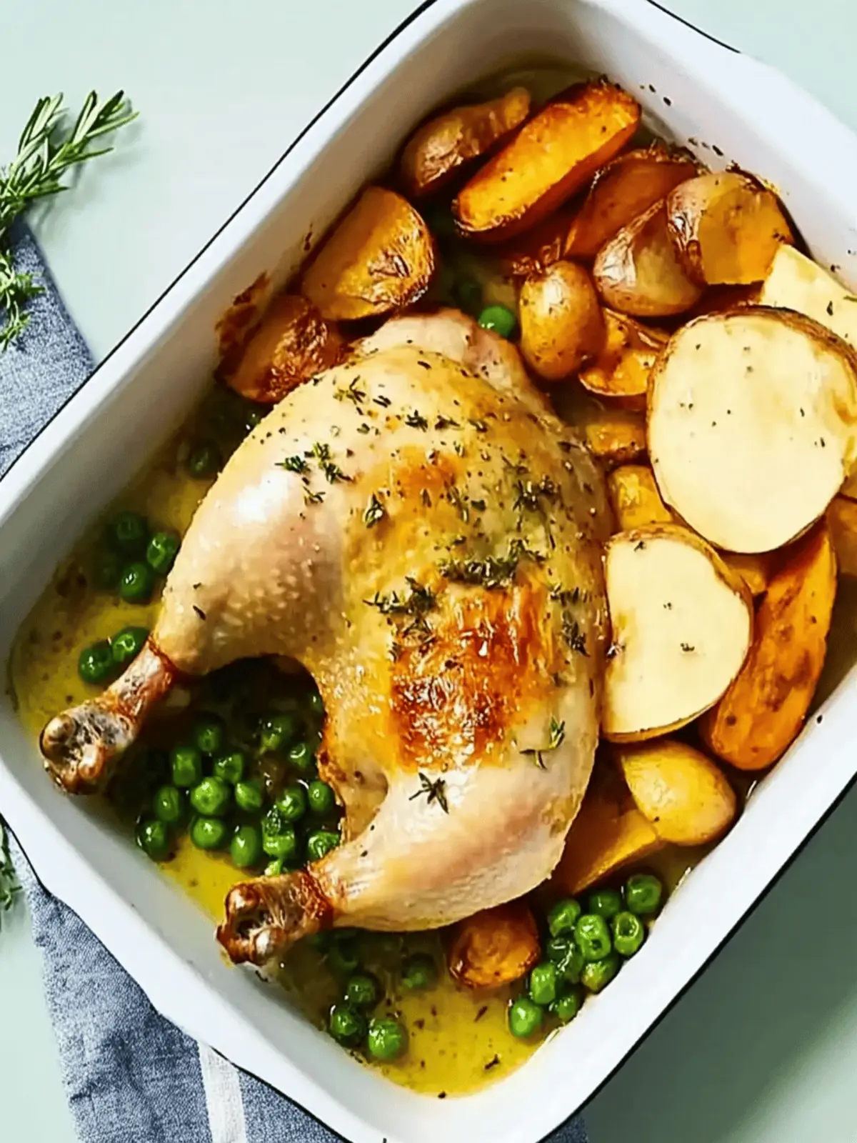 One-Tray Roast Chicken Dinner for Busy Families to Enjoy 3 One-tray roast chicken dinner