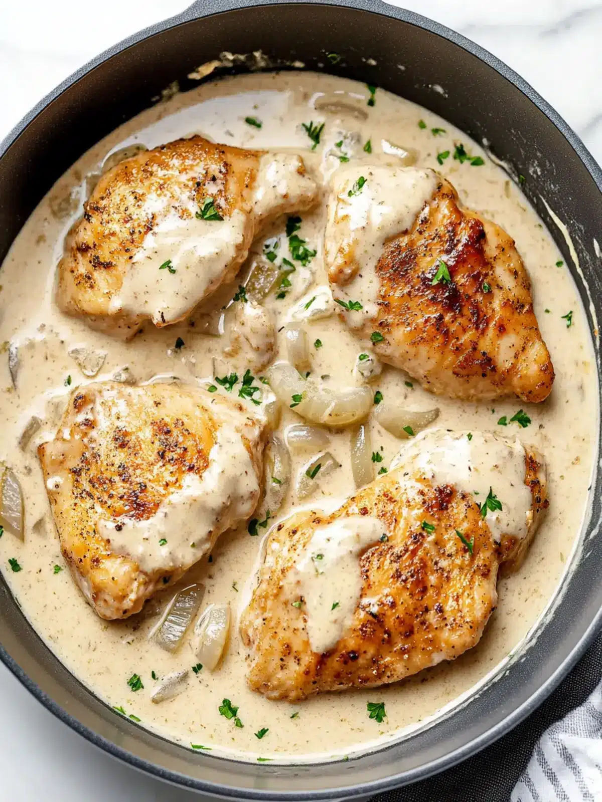 Creamy Sour Cream and Onion Chicken in Just 30 Minutes 2 Sour Cream and Onion Chicken