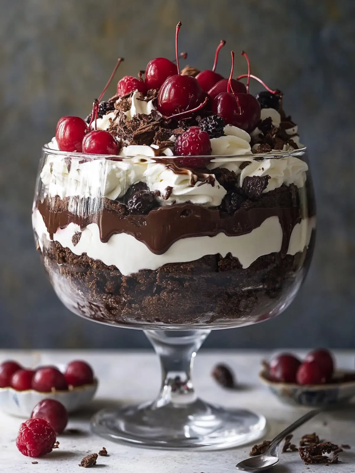 Irresistible Black Forest Trifle: Easy No-Bake Delight 4 Black Forest Trifle