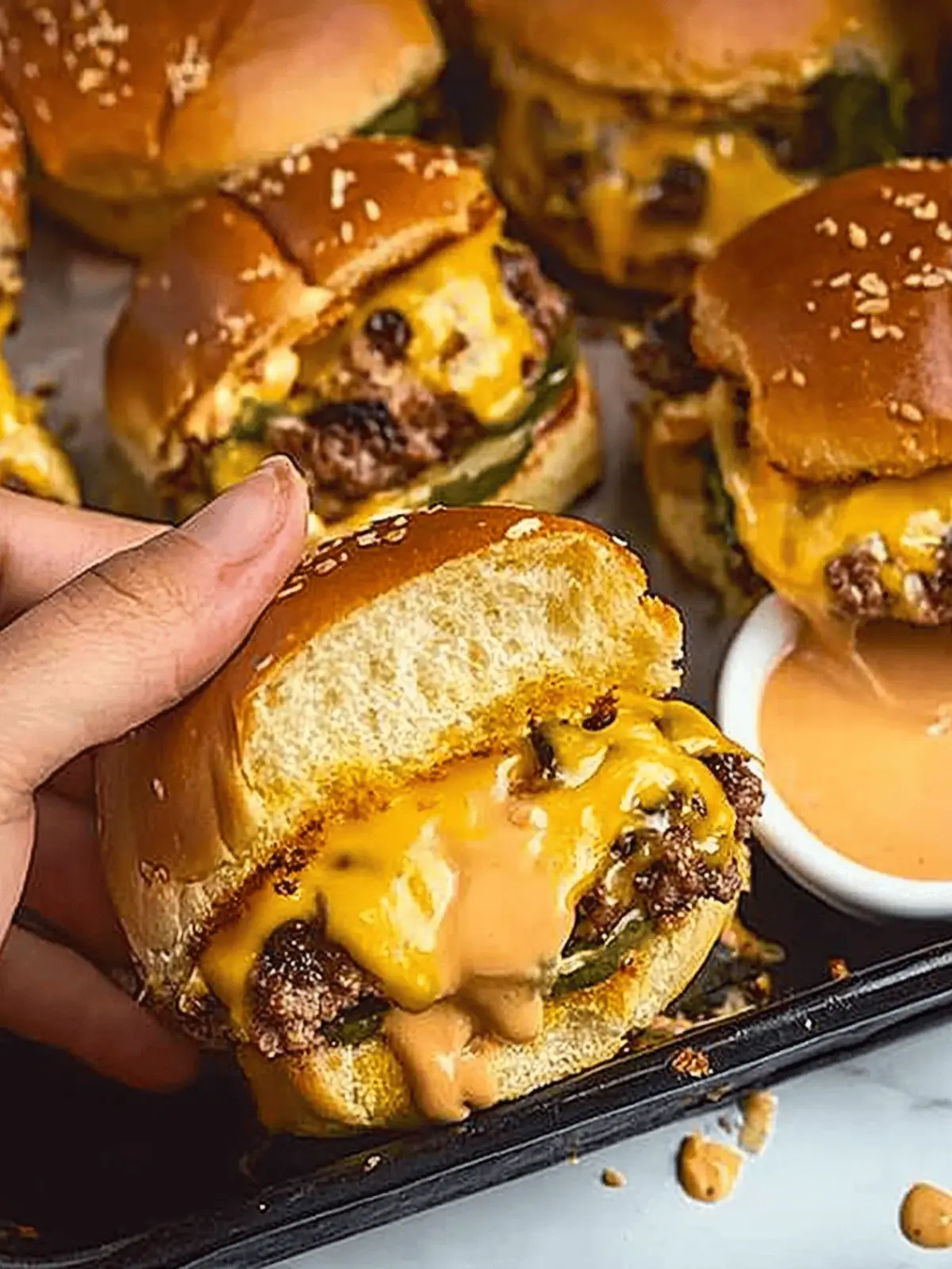 Cheeseburger Sliders: Irresistibly Easy Family Treats 3 Cheeseburger Sliders